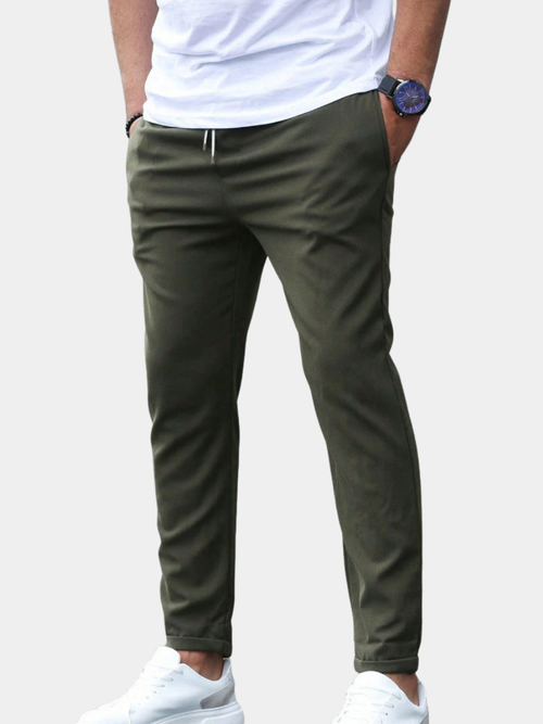 Helvano | Leichte Herren-Chino mit geradem Bein