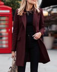 Helvano | Eleganter Trenchcoat für Damen mit Bindegürtel