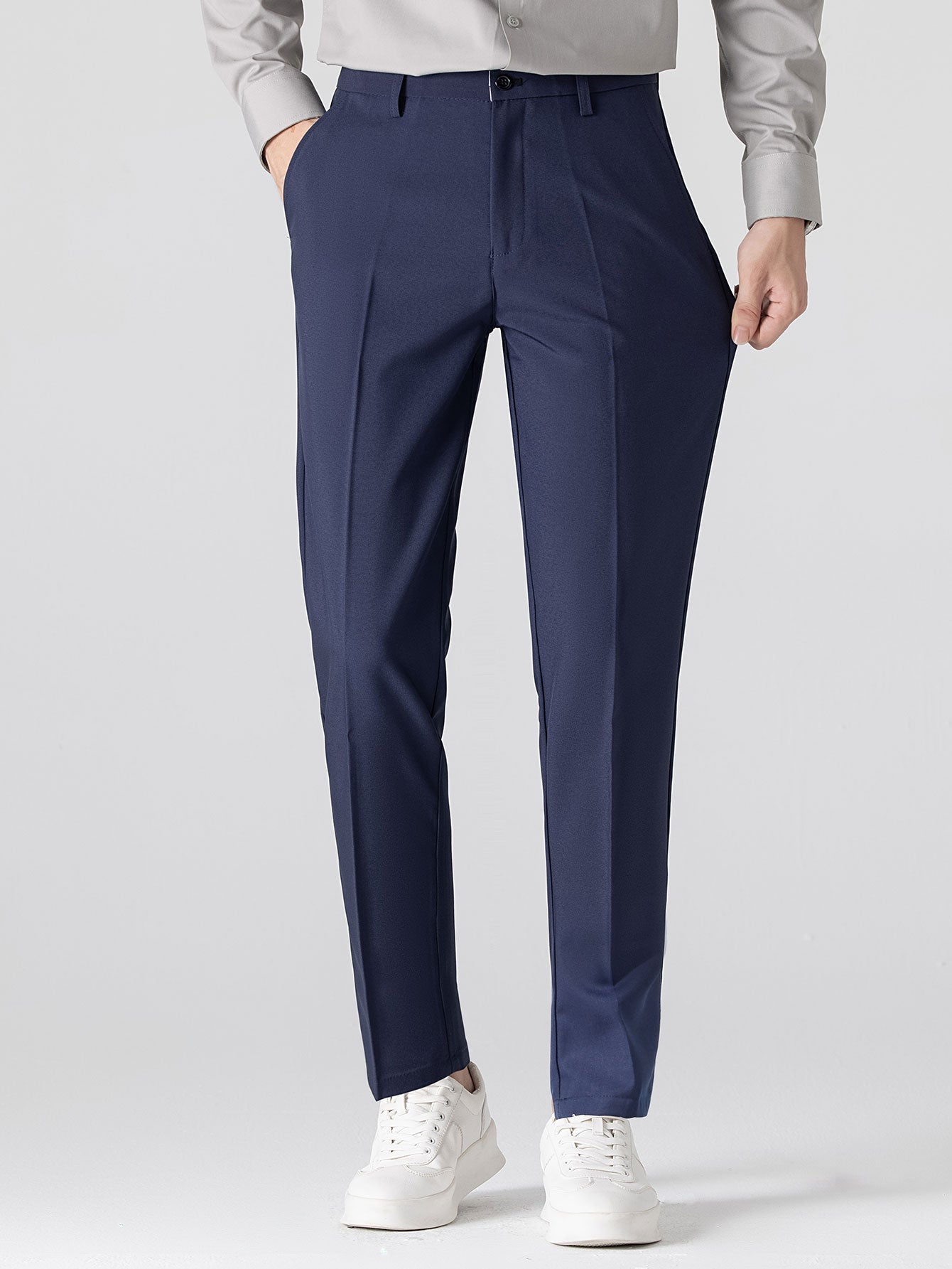 Helvano | Gestreiftes Herrenhemd mit Slim-Fit-Hose