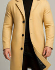 Helvano | Herrenjacke mit Revers und Knöpfen