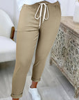 Helvano | Damen Hose mit Kordelzug