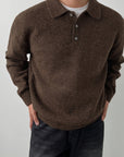 Helvano | Strickpullover mit Polokragen für Herren