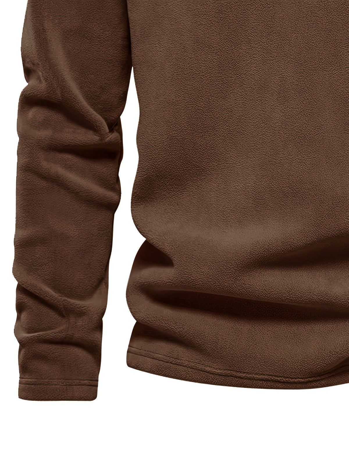 Helvano | Herren Strickpullover mit Stehkragen und Half-Zip