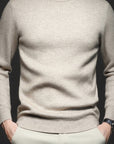 Helvano | Strickpullover mit Stehkragen für Herren