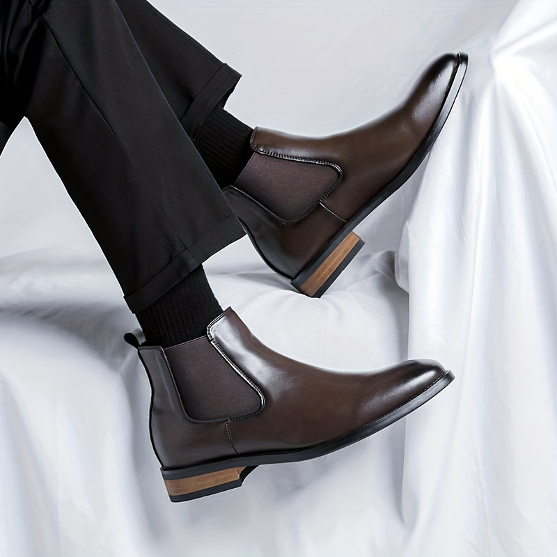 Helvano | Spitze Chelsea Boots für Herren