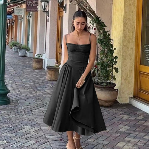 Helvano | Korsett-Midikleid für Damen