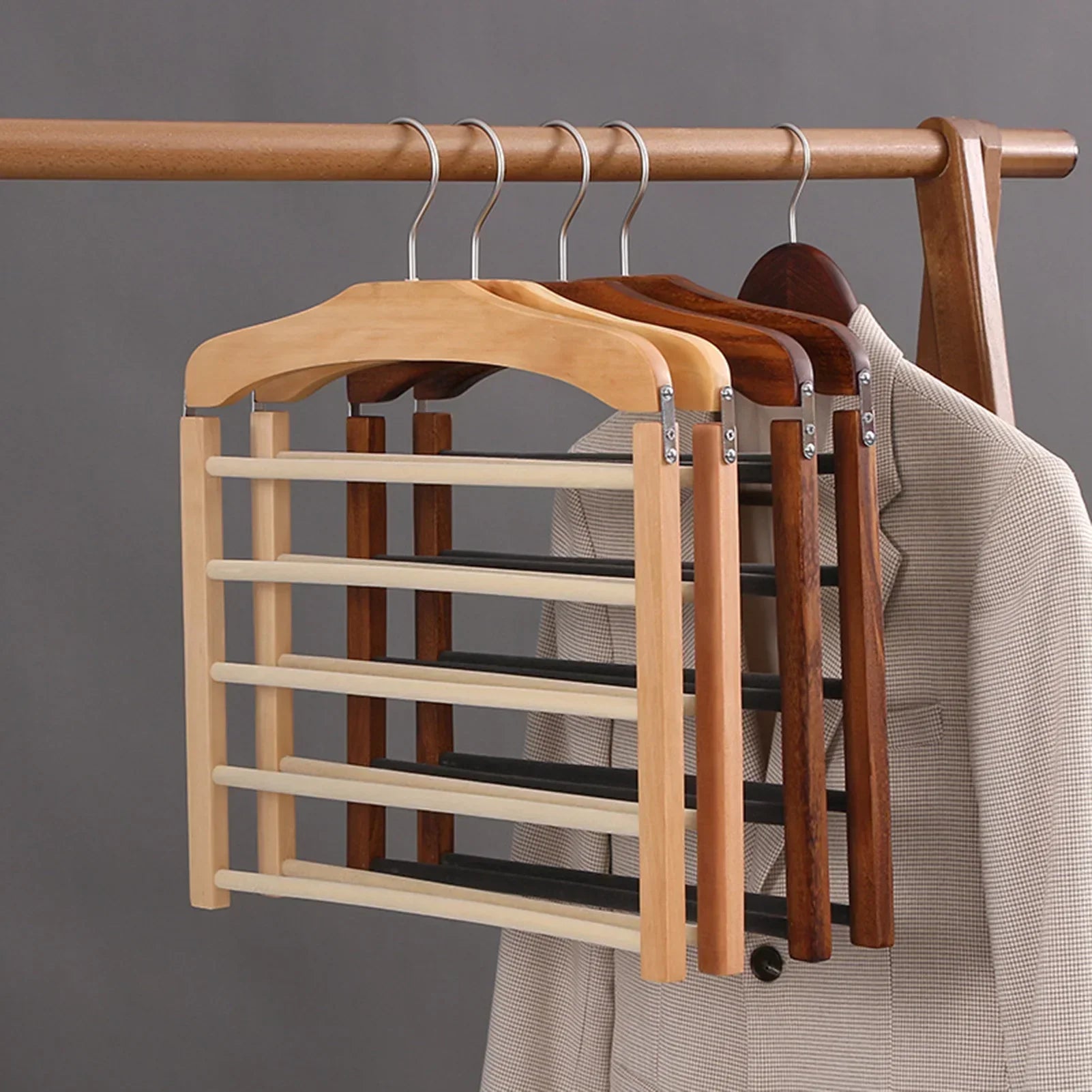 Helvano | Hosenhalter für den Kleiderschrank