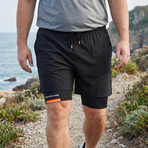 Helvano | 2-in-1 Sportshorts für Herren