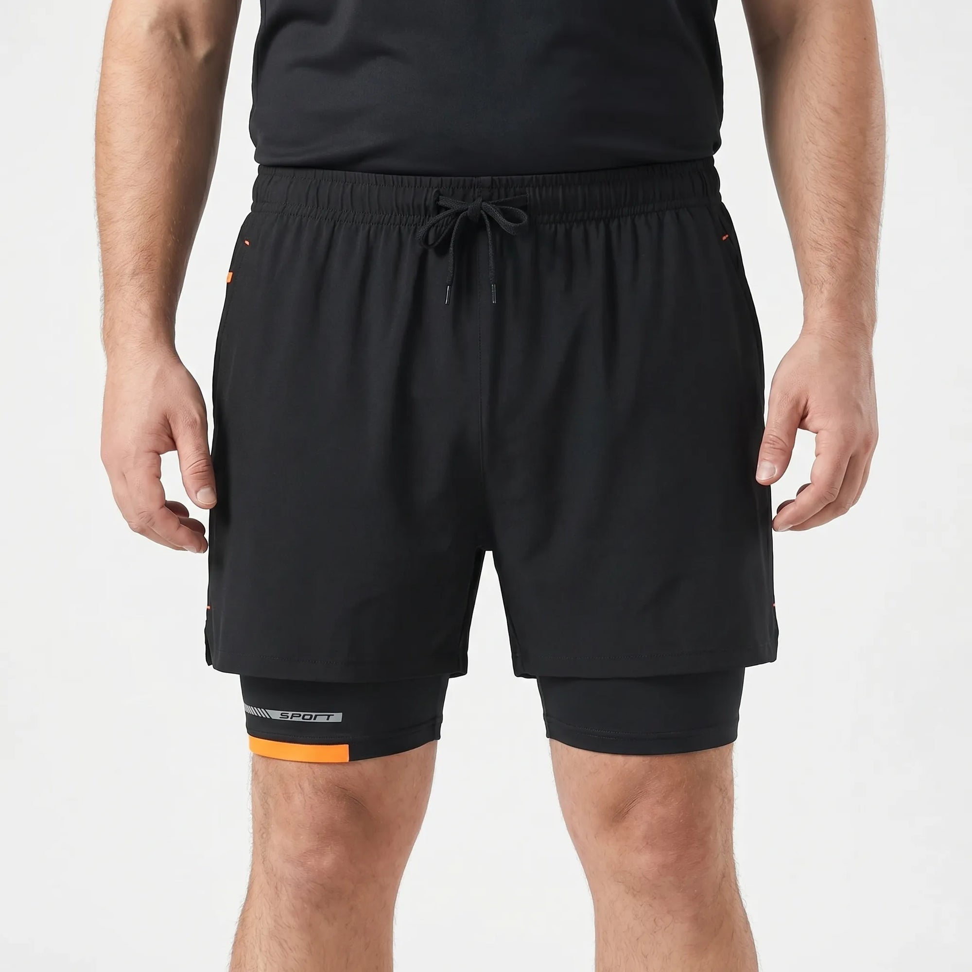 Helvano | 2-in-1 Sportshorts für Herren