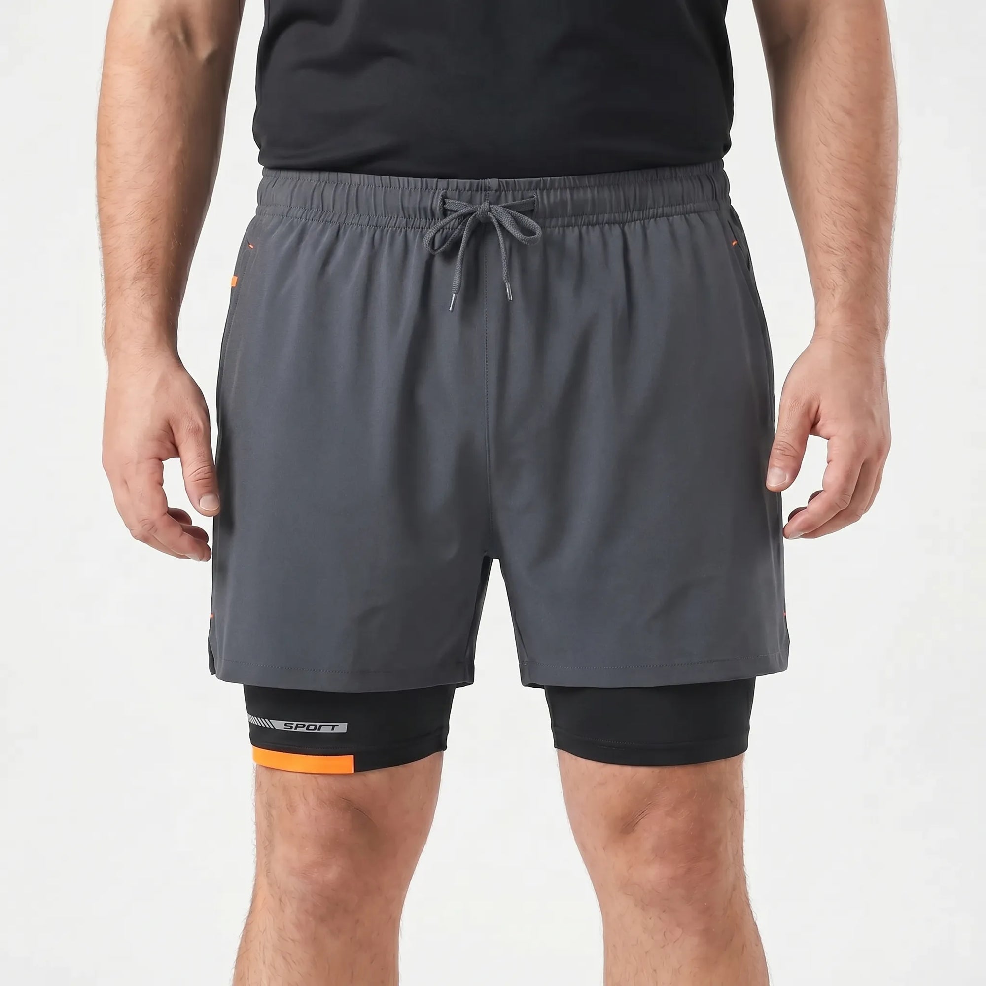 Helvano | 2-in-1 Sportshorts für Herren