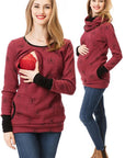 Helvano | Still-Sweatshirt mit Reissverschluss für Damen