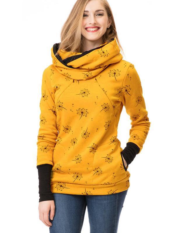 Helvano | Still-Sweatshirt mit Reissverschluss für Damen