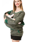 Helvano | Still-Sweatshirt mit Reissverschluss für Damen