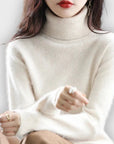 Helvano | Klassischer Rollkragenpullover für Damen