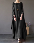 Helvano | Kariertes Baumwollkleid für Damen