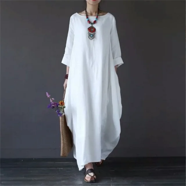 Helvano | Kariertes Baumwollkleid für Damen