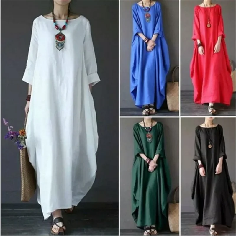 Helvano | Kariertes Baumwollkleid für Damen