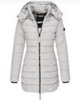 Helvano | Steppjacke mit Kapuze für Damen