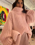 Helvano | Damen Rollkragenpullover aus Strick