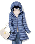Helvano | Lange Daunenjacke für Damen