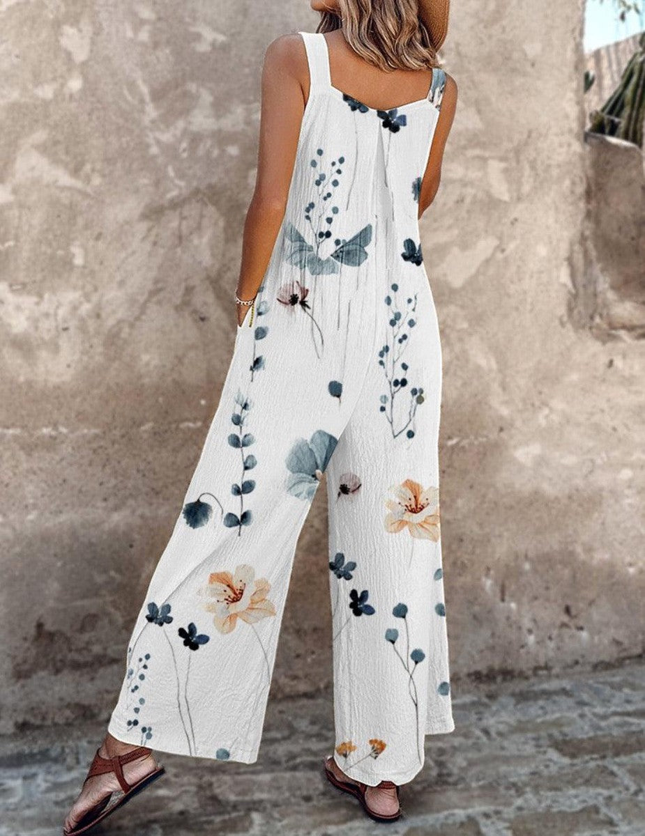 Helvano | Blumen-Jumpsuit für Damen