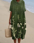 Helvano | Buntes Sommerkleid mit Blumenmuster