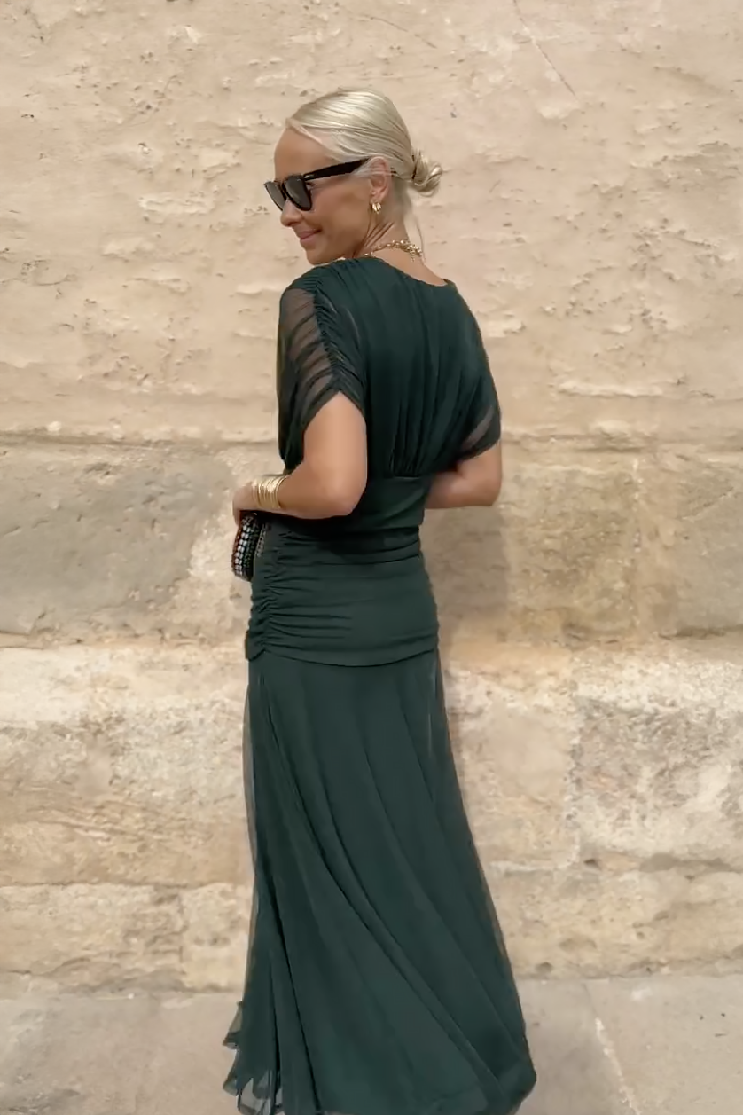 Helvano | Fliessendes Maxikleid für Damen