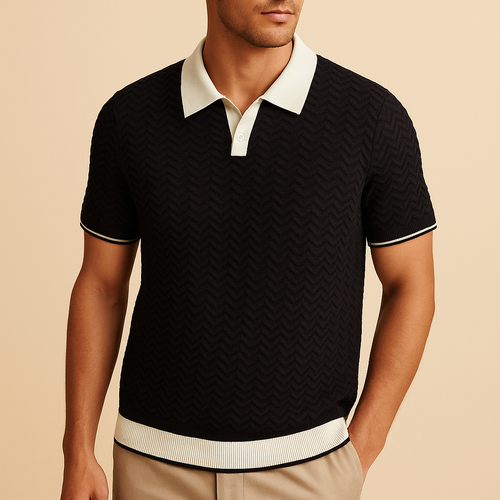 Helvano | Poloshirt aus Frottee für Herren