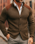 Helvano | Herren Strickblazer mit Struktur