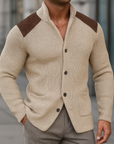 Helvano | Strukturierter Strickblazer für Herren