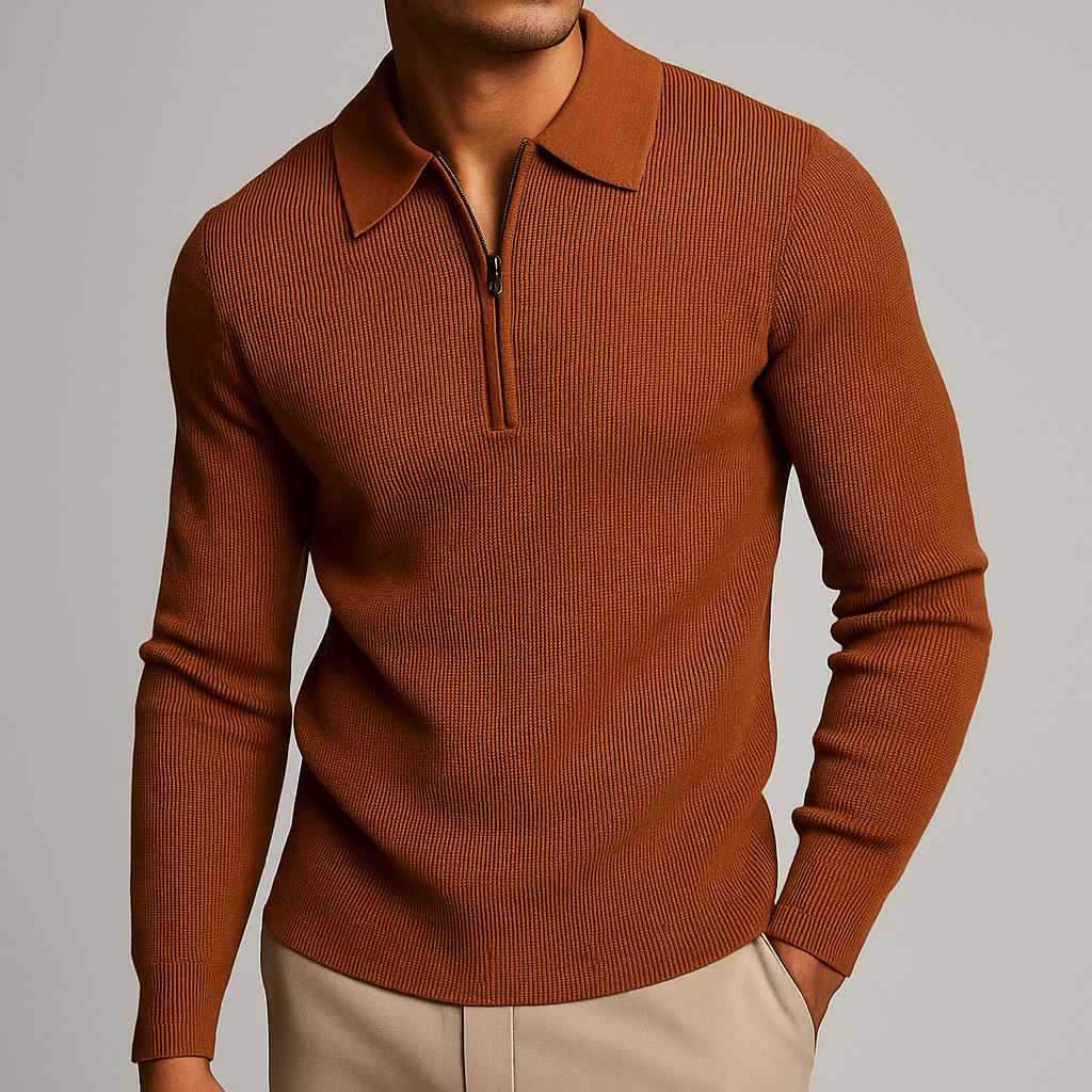 Helvano | Waffelstrick-Pullover für Herren