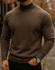 Helvano | Herren-Pullover mit Kragen aus Wollmischung