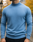 Helvano | Herren-Pullover mit Kragen aus Wollmischung