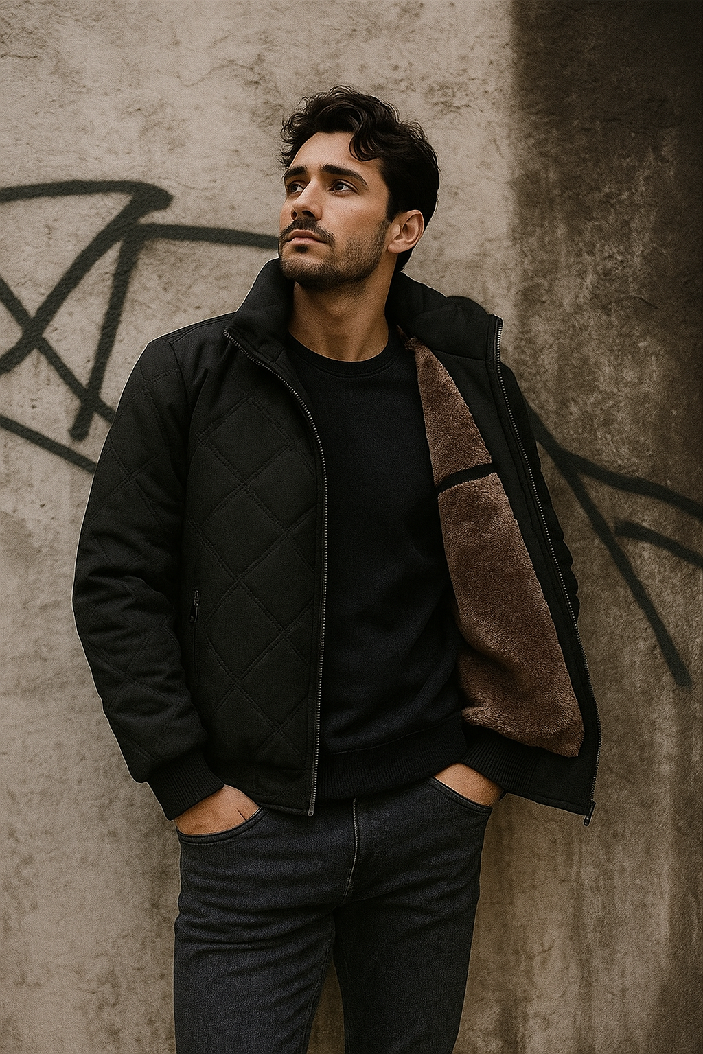 Helvano | Gefütterte Winterjacke für Herren