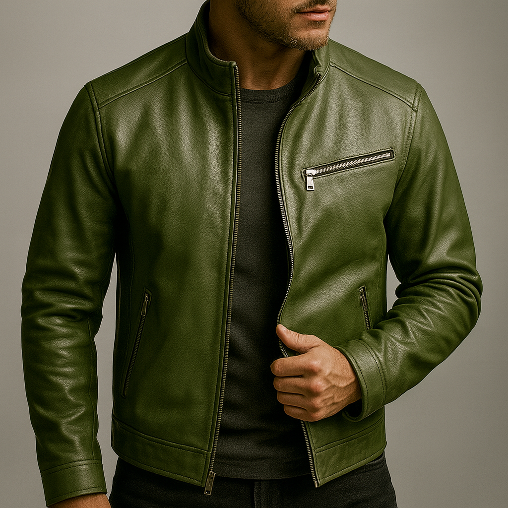 Helvano | Vintage Zip-Jacke für Herren