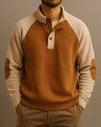 Helvano | Geripptes Strickpullover für Herren