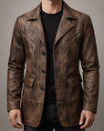Helvano | Herrenjacke mit strukturiertem Panel