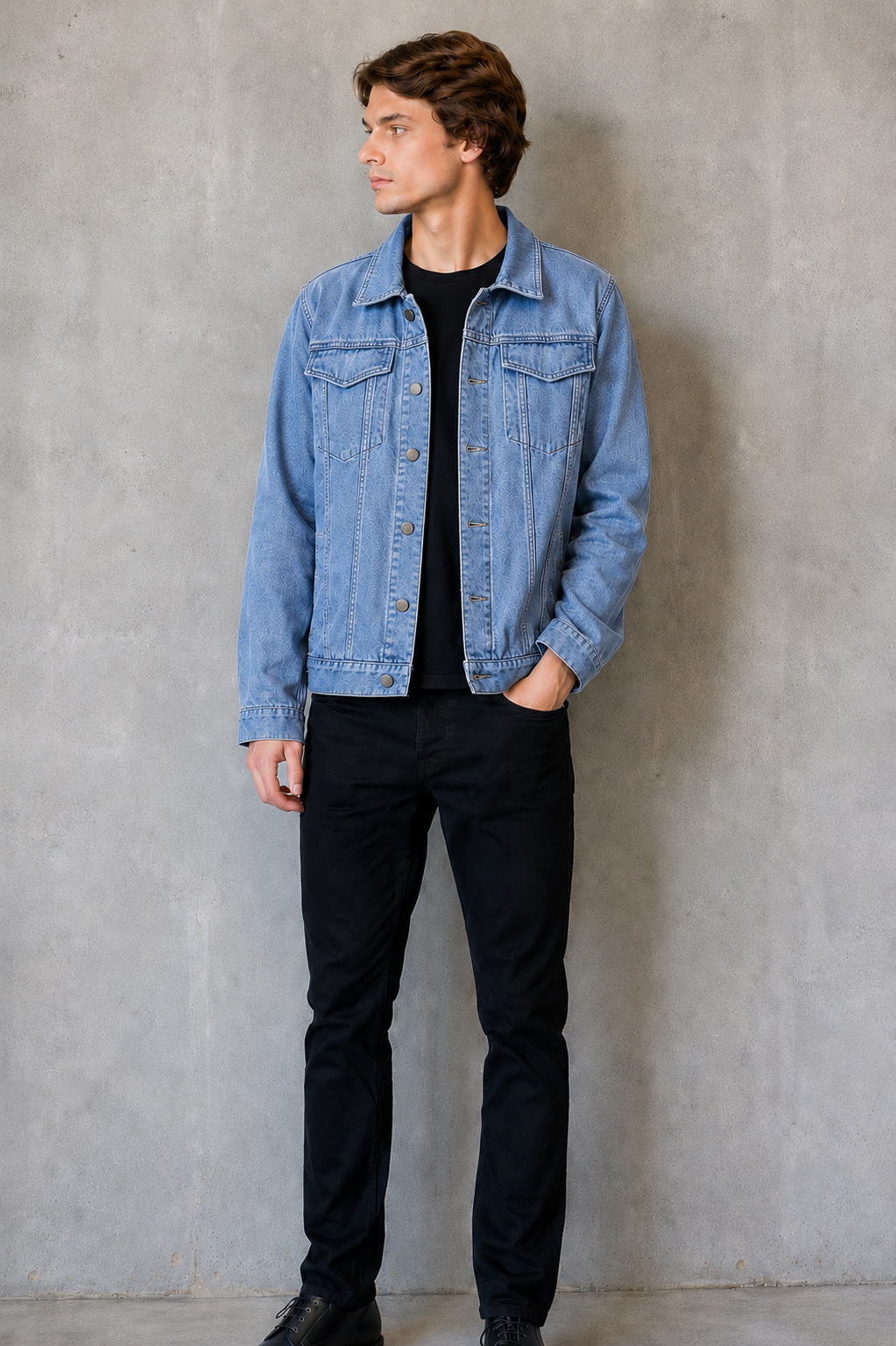 Helvano | Denim Jeansjacke für Herren