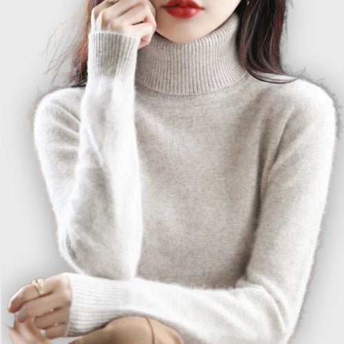 Helvano | Klassischer Rollkragenpullover für Damen