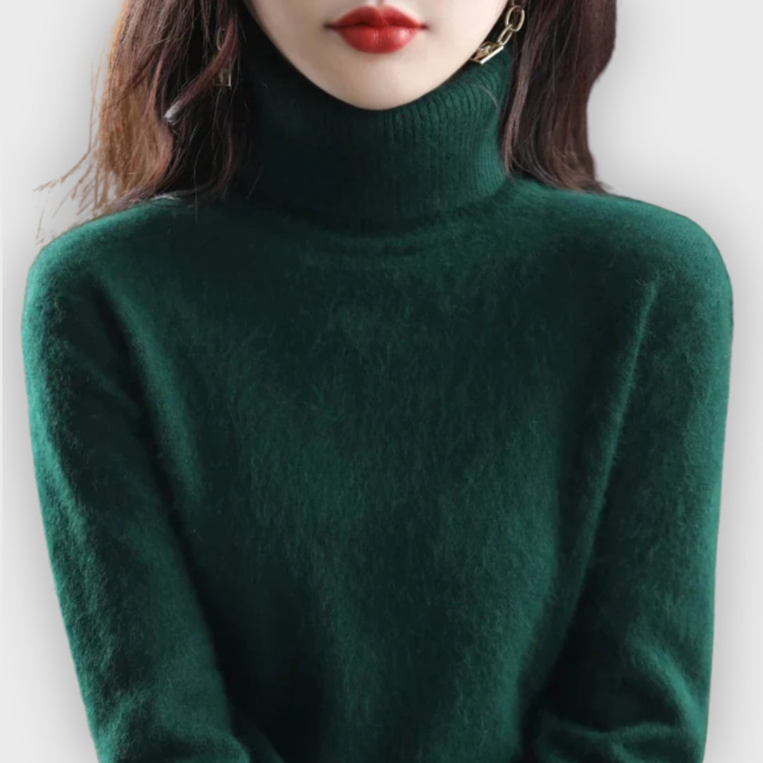 Helvano | Klassischer Rollkragenpullover für Damen