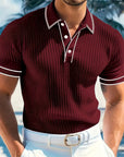 Helvano | Herren T-Shirt mit Struktur