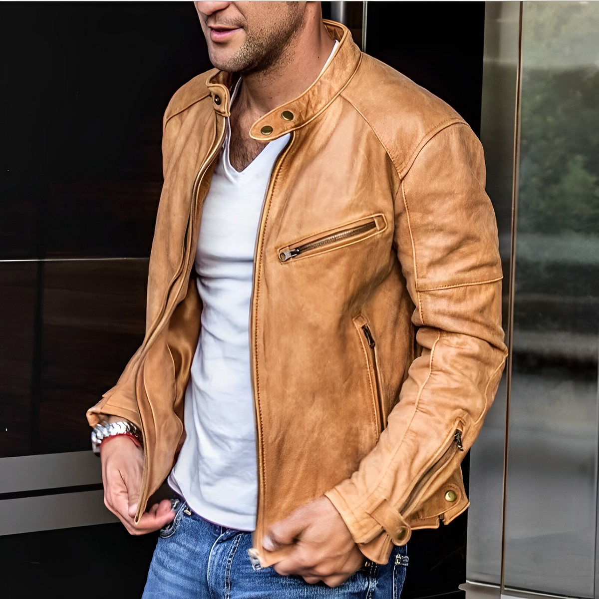 Helvano | Elegante Lederjacke für Herren