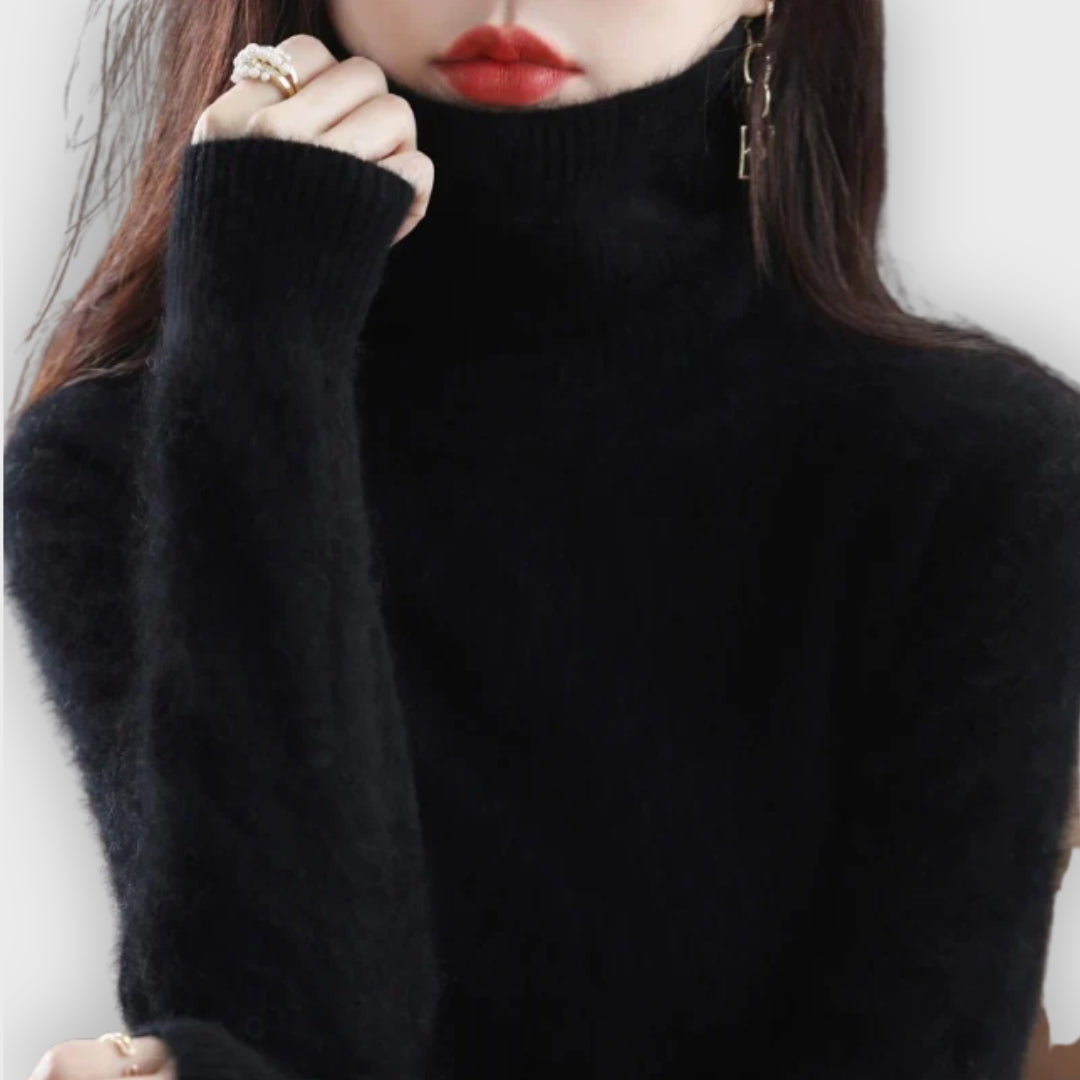 Helvano | Klassischer Rollkragenpullover für Damen