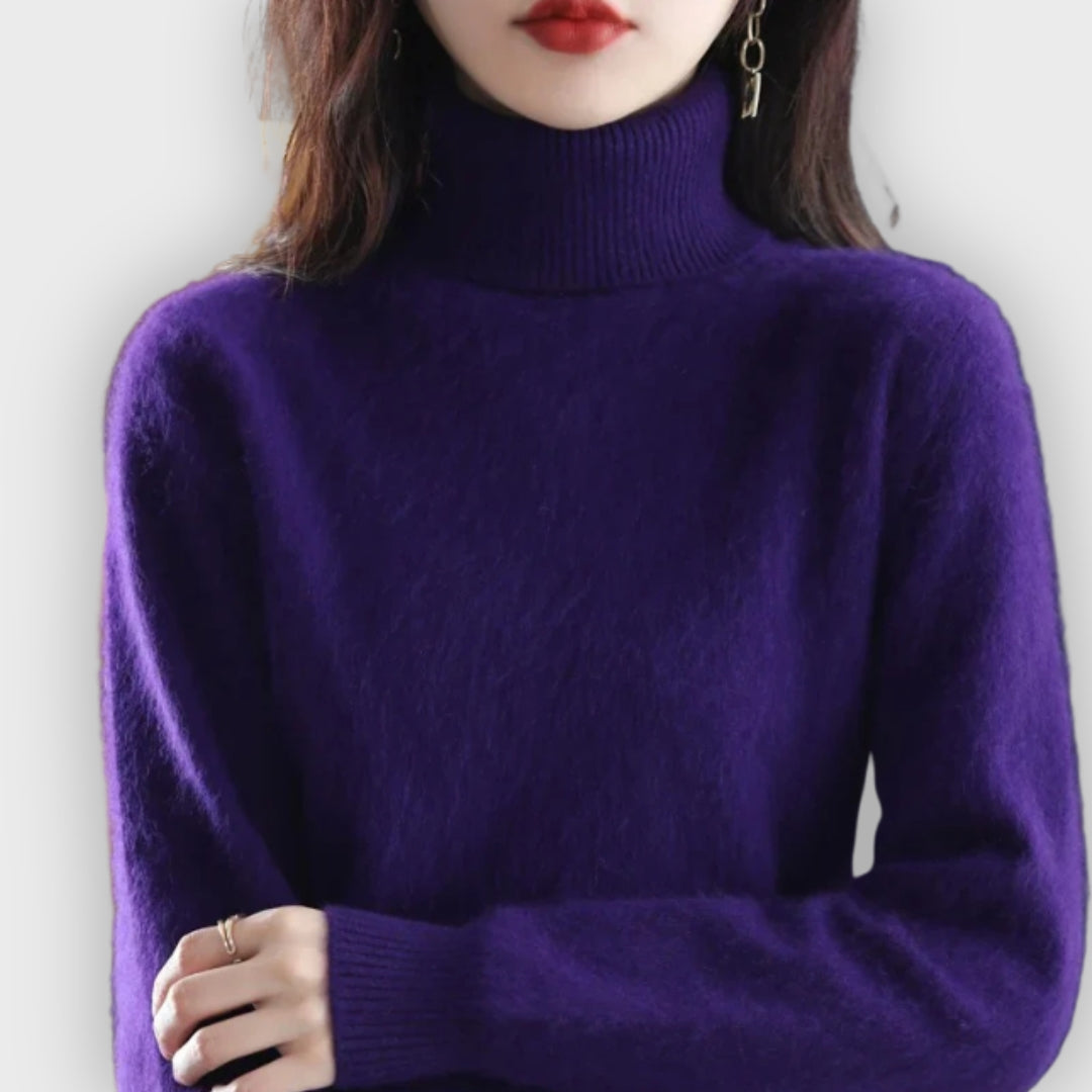 Helvano | Klassischer Rollkragenpullover für Damen