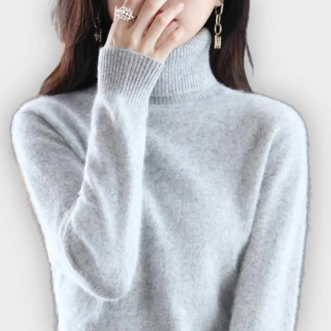 Helvano | Klassischer Rollkragenpullover für Damen