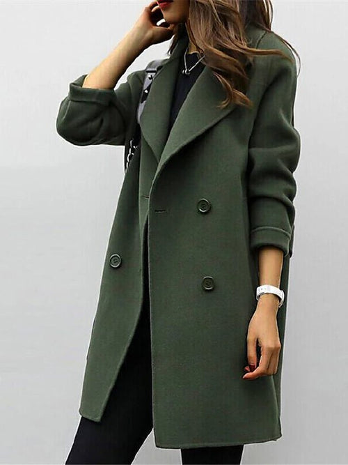 Helvano | Eleganter Damenmantel für Herbst und Winter