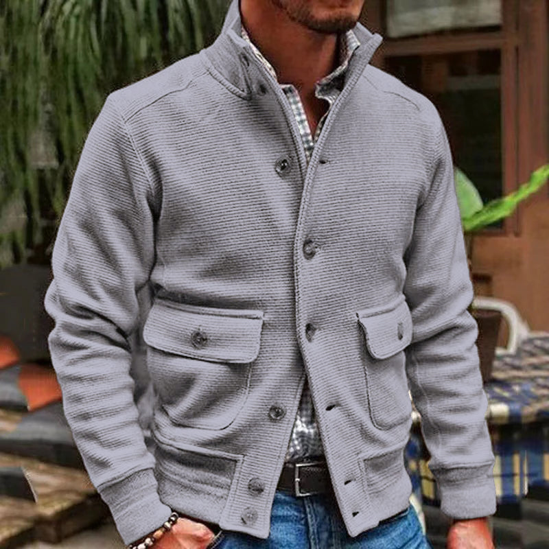 Helvano | Herrenjacke mit Stehkragen