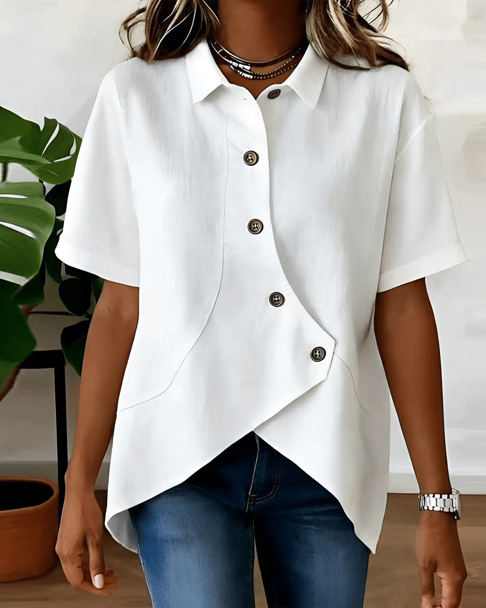 Helvano | Leinen-Bluse für Damen