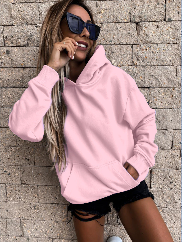 Helvano | Damen Kapuzenpullover mit Fleece-Futter