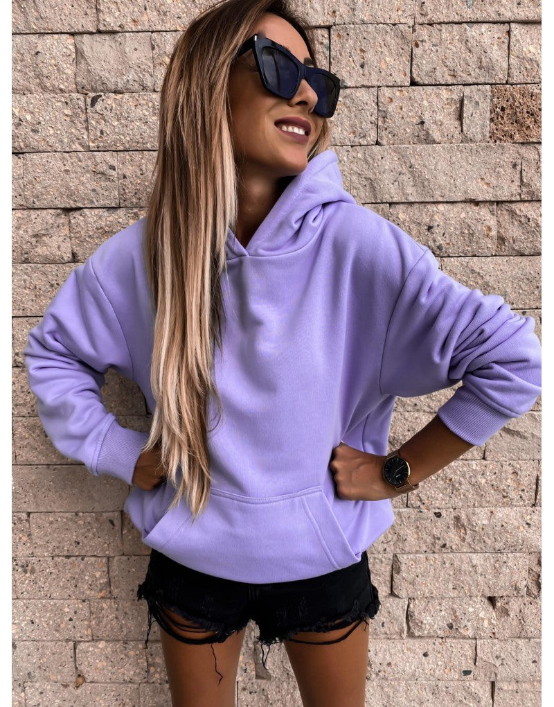Helvano | Damen Kapuzenpullover mit Fleece-Futter